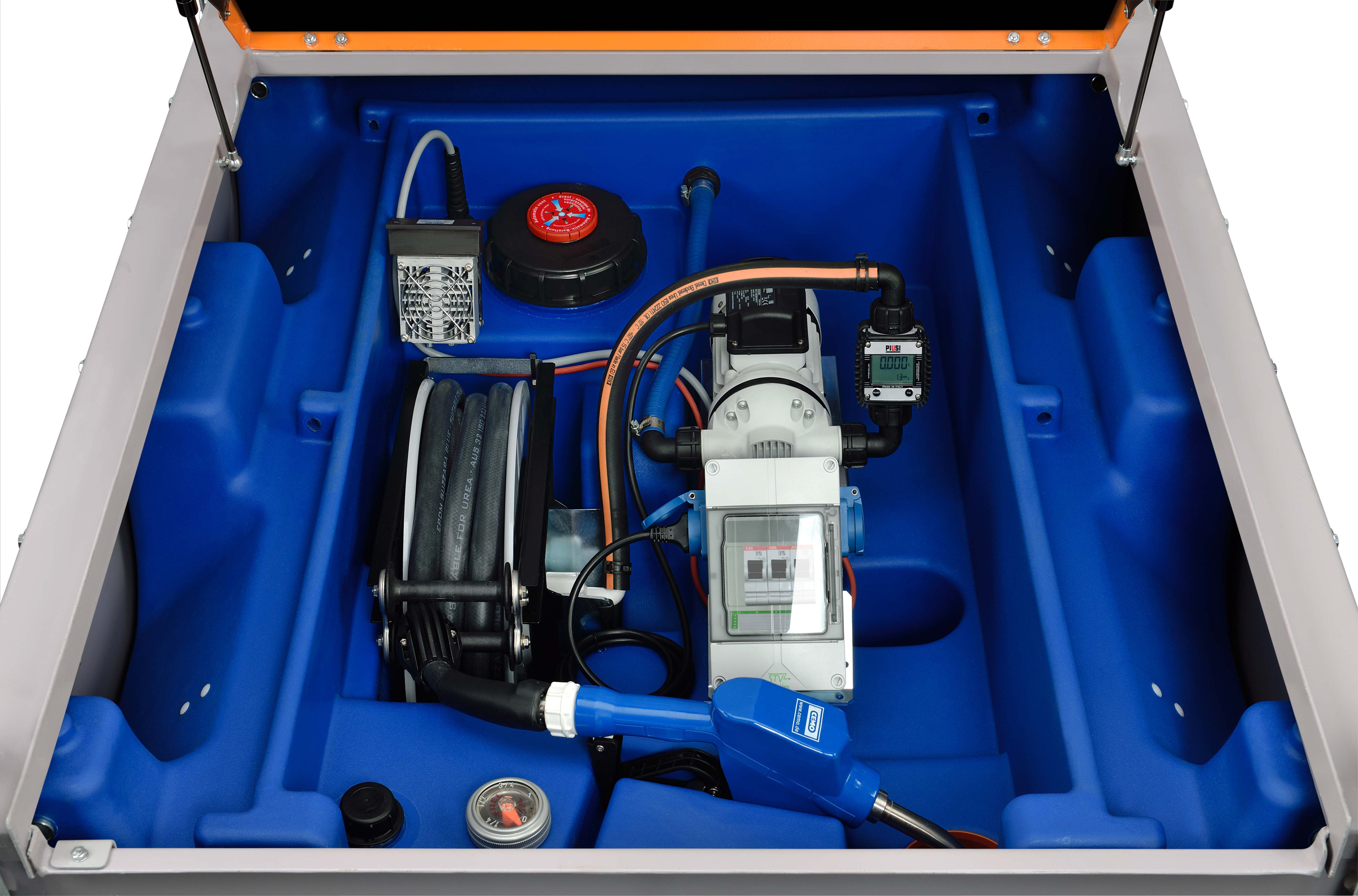 Innenansicht Blue-Mobil Pro PE 980 Liter Premium für AdBlue®