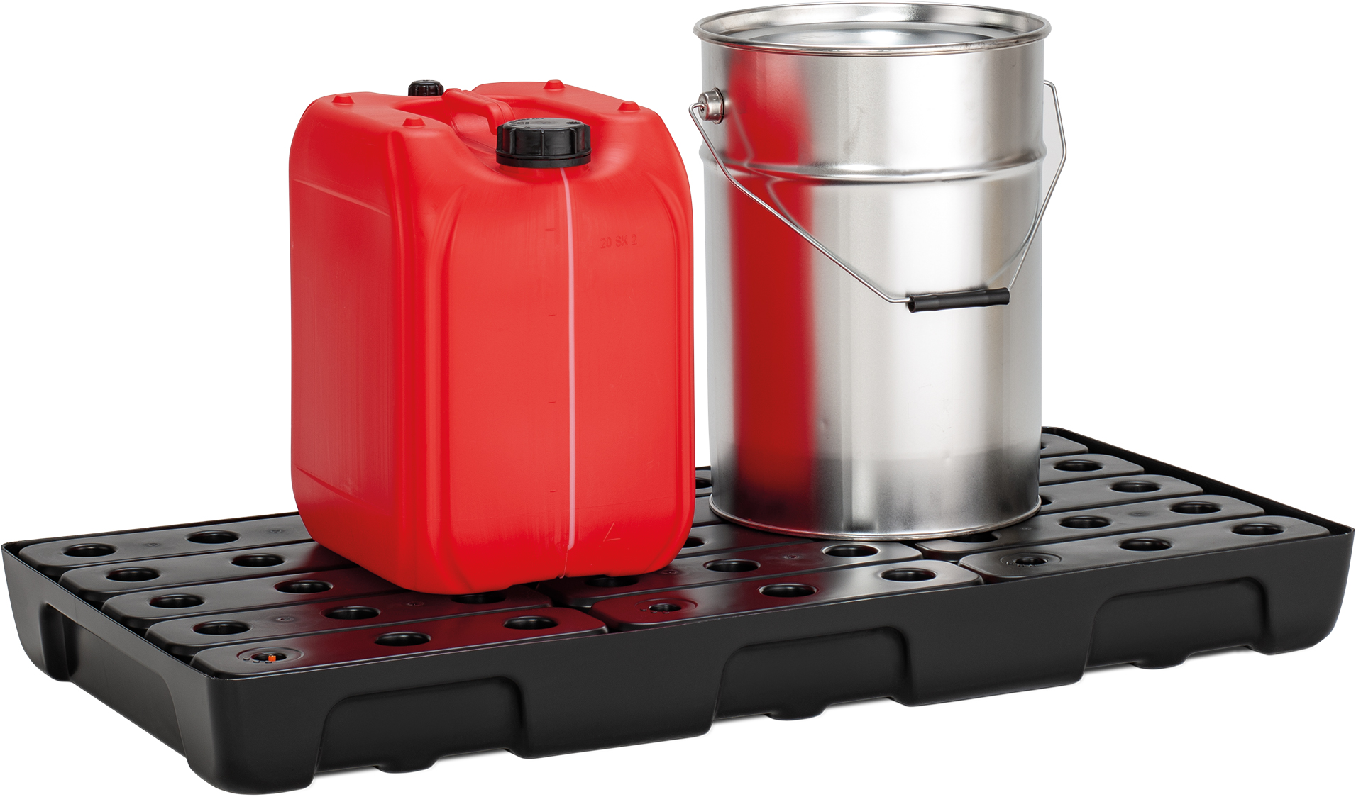 11732_02_PE_Kleingebinde-Regalwanne_PE-Rost_Kanister_2022-12k8TeZoaQA2l1u PE-Kleingebinde-Regalauffangwannen 10|5 mit PE-Rost – Cemo 11732