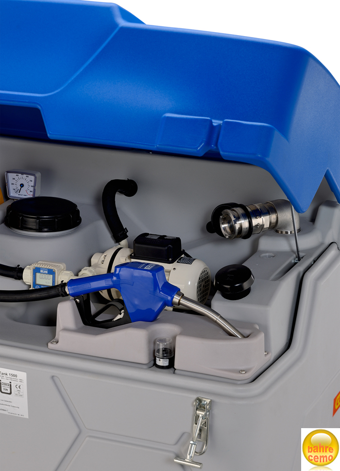 cube_adblue_02088 CUBE-Tankanlage für Ad-Blue®, Elektropumpe, Automatic-Zapfpistole