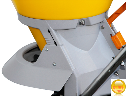 Streuwagen-SW-C_Streubreitenbegrenzer_10642_10643 Streuwagen SW35-C mit verstellbarem Streubreitenbegrenzer