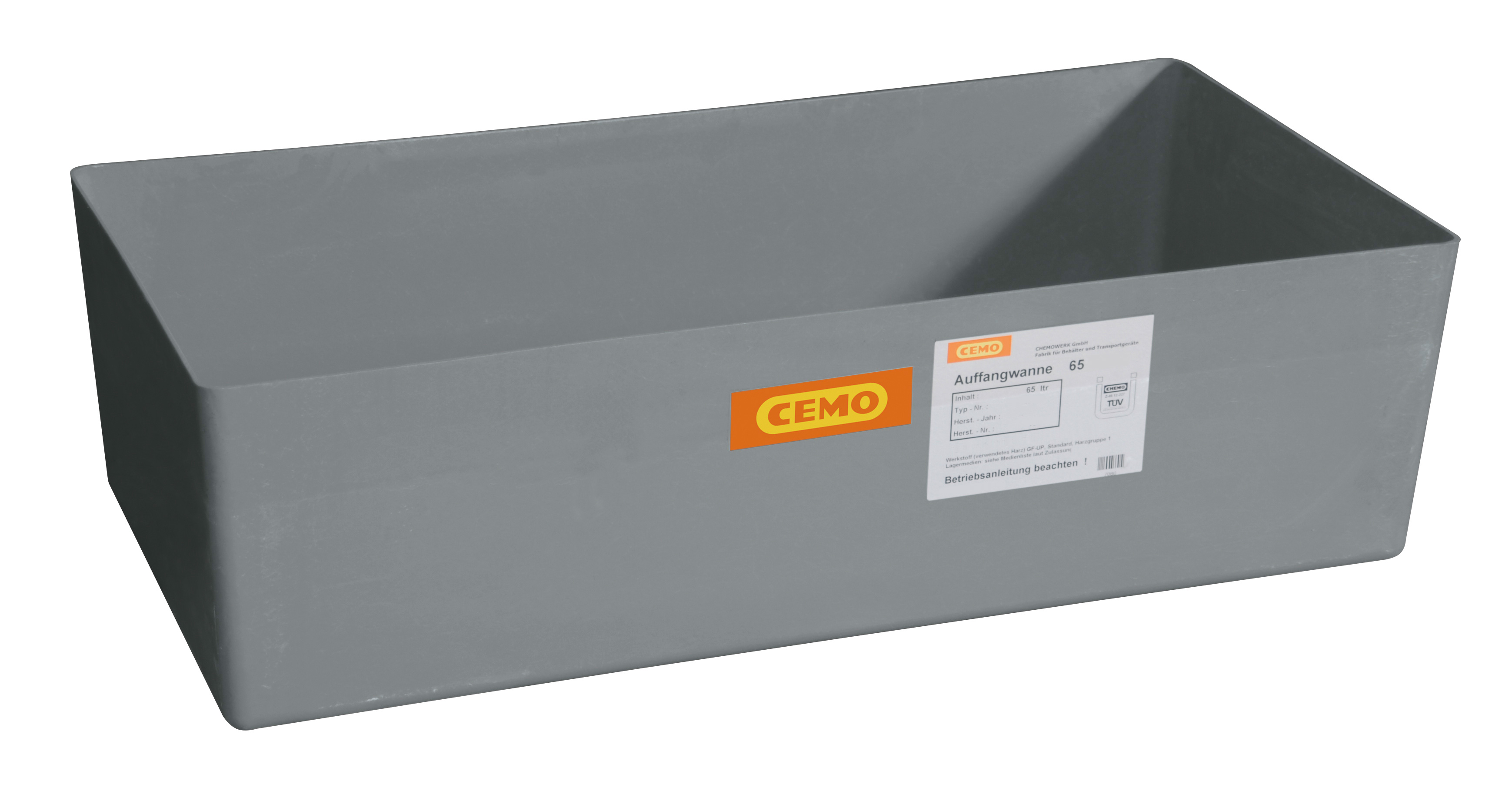 RC-Auffangwanne_65_ohne-Rost_10380 GFK-Auffangwanne 65 Typ RC ohne Gitterrost und ohne Zulassung