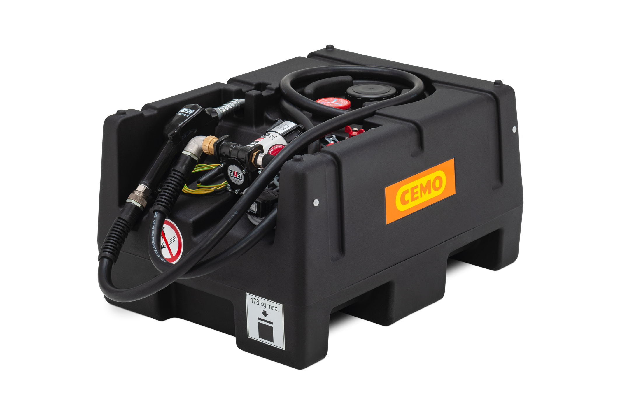 Cemo KS Mobil Easy 120 Liter mit 12-Volt-Elektropumpe und ADR-Zulassung