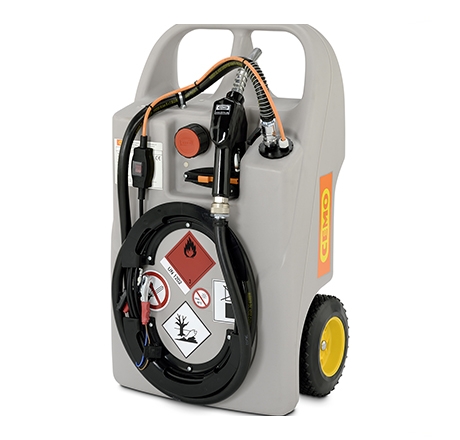 Dieseltrolley 60 Liter mit Kurbel- oder Elektropumpe Maschine