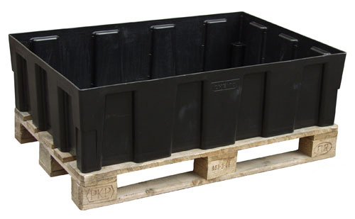 8424 Euro-PE-Auffangwanne 250/2 ohne Rost passend für Euro-Paletten Beispiel Euro-PE-Auffangwanne 250/2 ohne Rost passend für Euro-Paletten