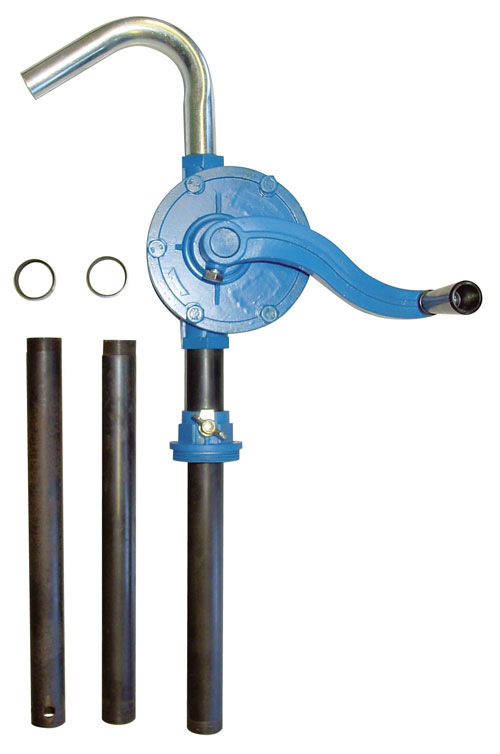 b5cfabe1cfbdca4d36361d3286abce2d Kurbelpumpe aus Alu mit gebogenem Auslauf