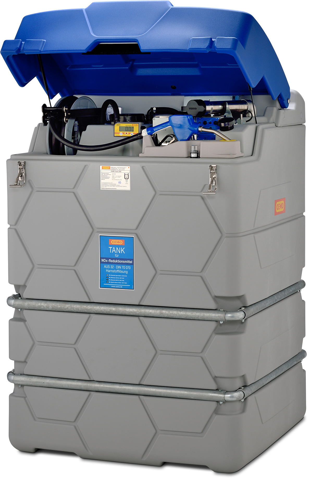 10305-10763_01_CUBE-Tank-AdBlue-Outdoor-Premium-mit-CMT-10 AdBlue®-CUBE-Tank Outdoor Premium Plus mit Tankdatenverwaltungssystem CMT10