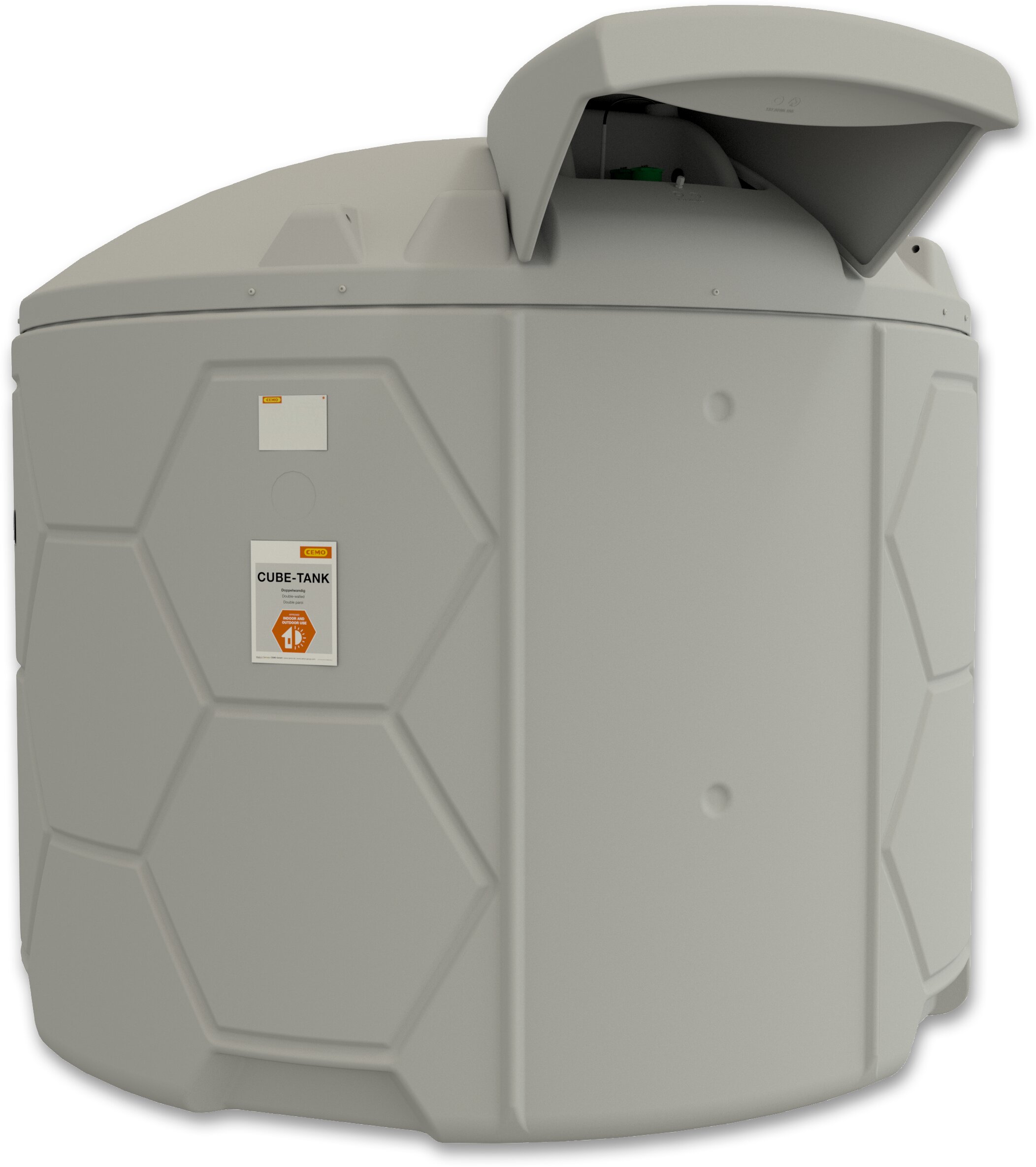 Wassertank, Cube-Tank, Flüssigkeitstanks, Großbehälter, Kunststofftank