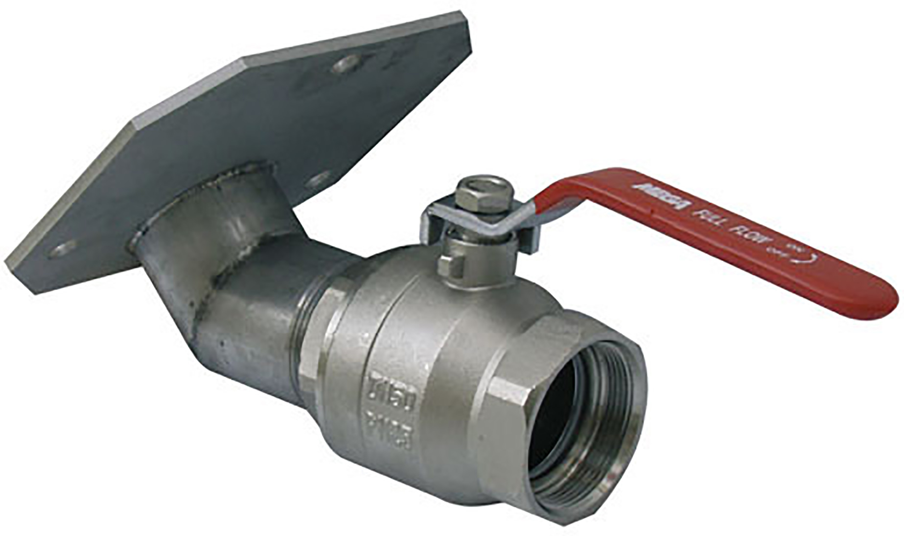 84fc9c81a31cfd1dc7573483aa8b4f79 Auslaufhahn, Edelstahlflansch, 3" IG