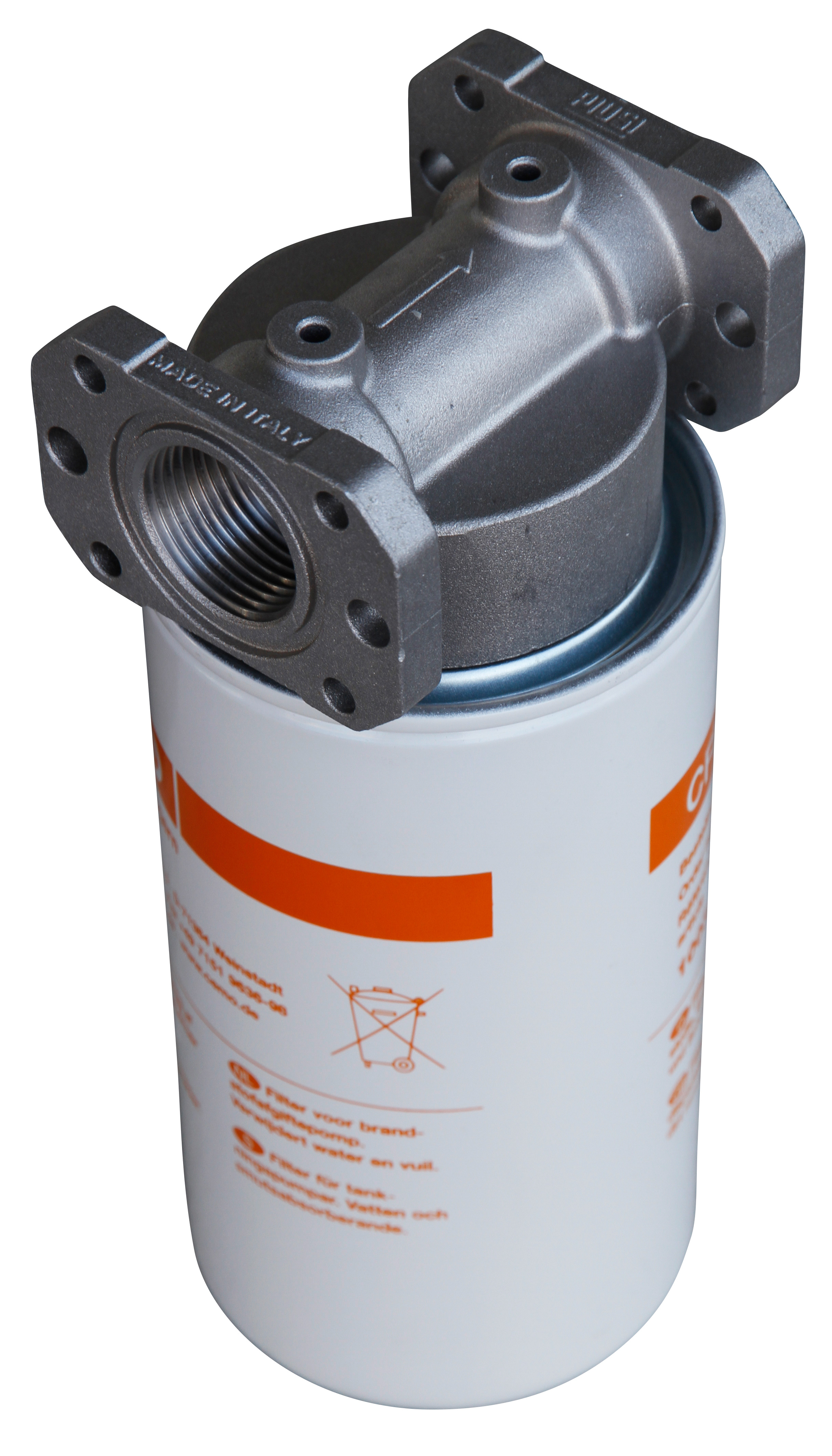 8122_Filter-mit-Kartusche-und-Wasserabscheider Filter mit Kartusche und Wasserabscheider max. 70 l/min