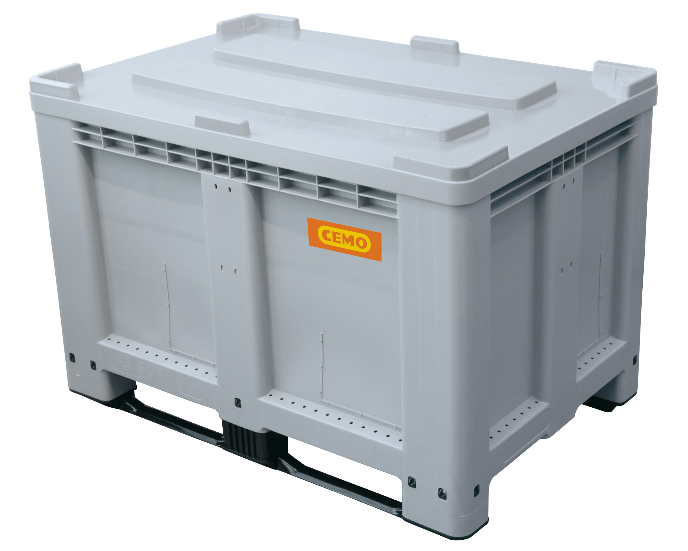 Beispiel Logistik-Box 525 Liter Inhalt mit Deckel – als Zubehör
