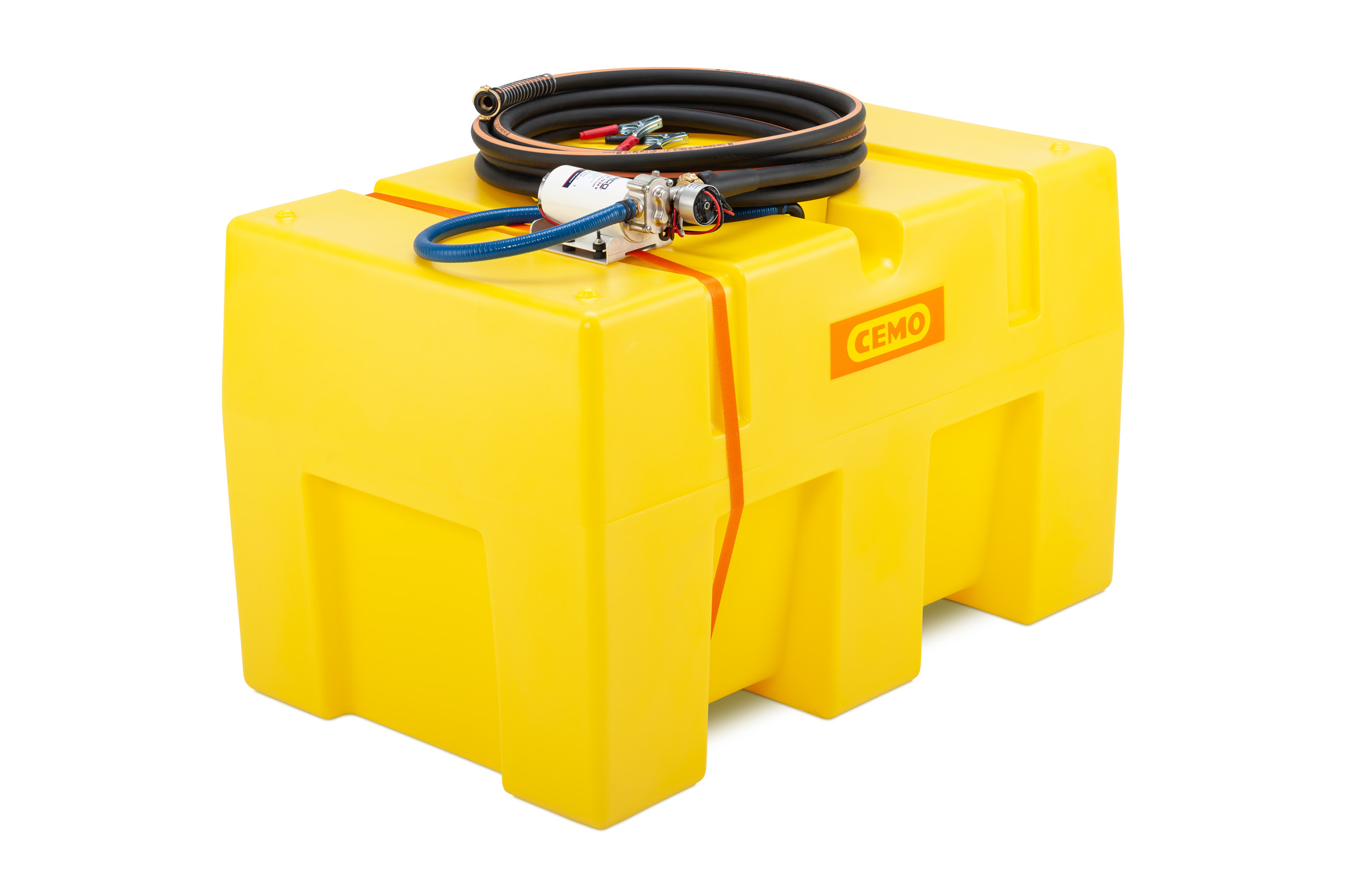 Cemo mobiles Bewässerungssystem BWS 25-PRO PE mit 400 Liter und Zahnradpumpe 12 | 24 Volt