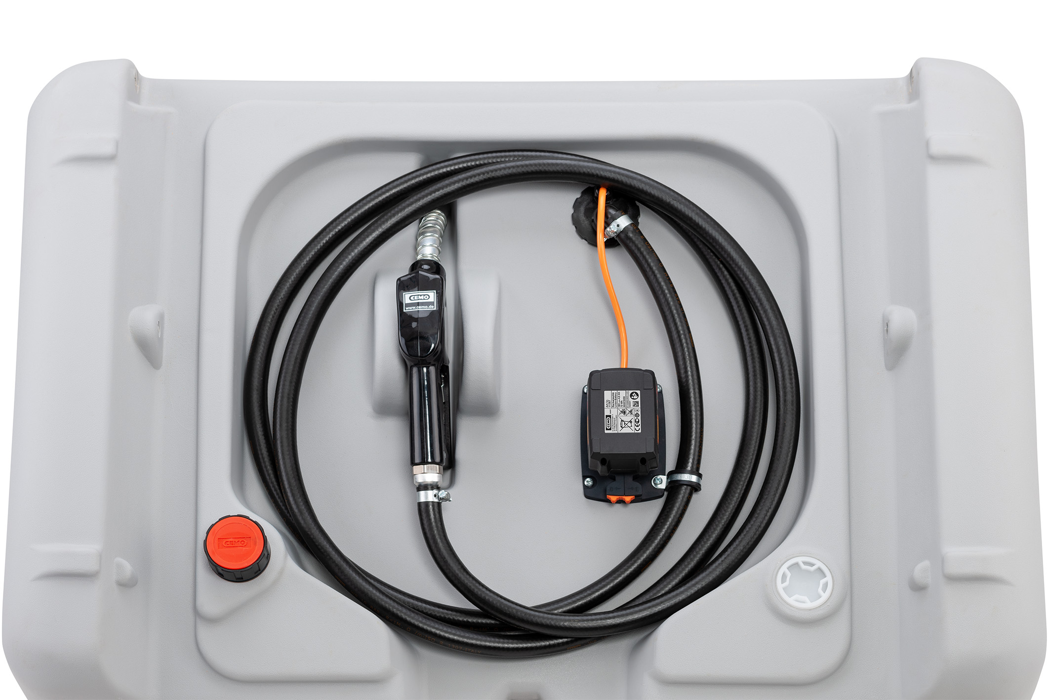 11603_04_DT_Mobil_Easy440_CASAkku_Detail_2021-06 DT-Mobil Easy 440 Liter mit 18-V-Pumpe und CAS-Akku-System mit Akku - Detailansicht