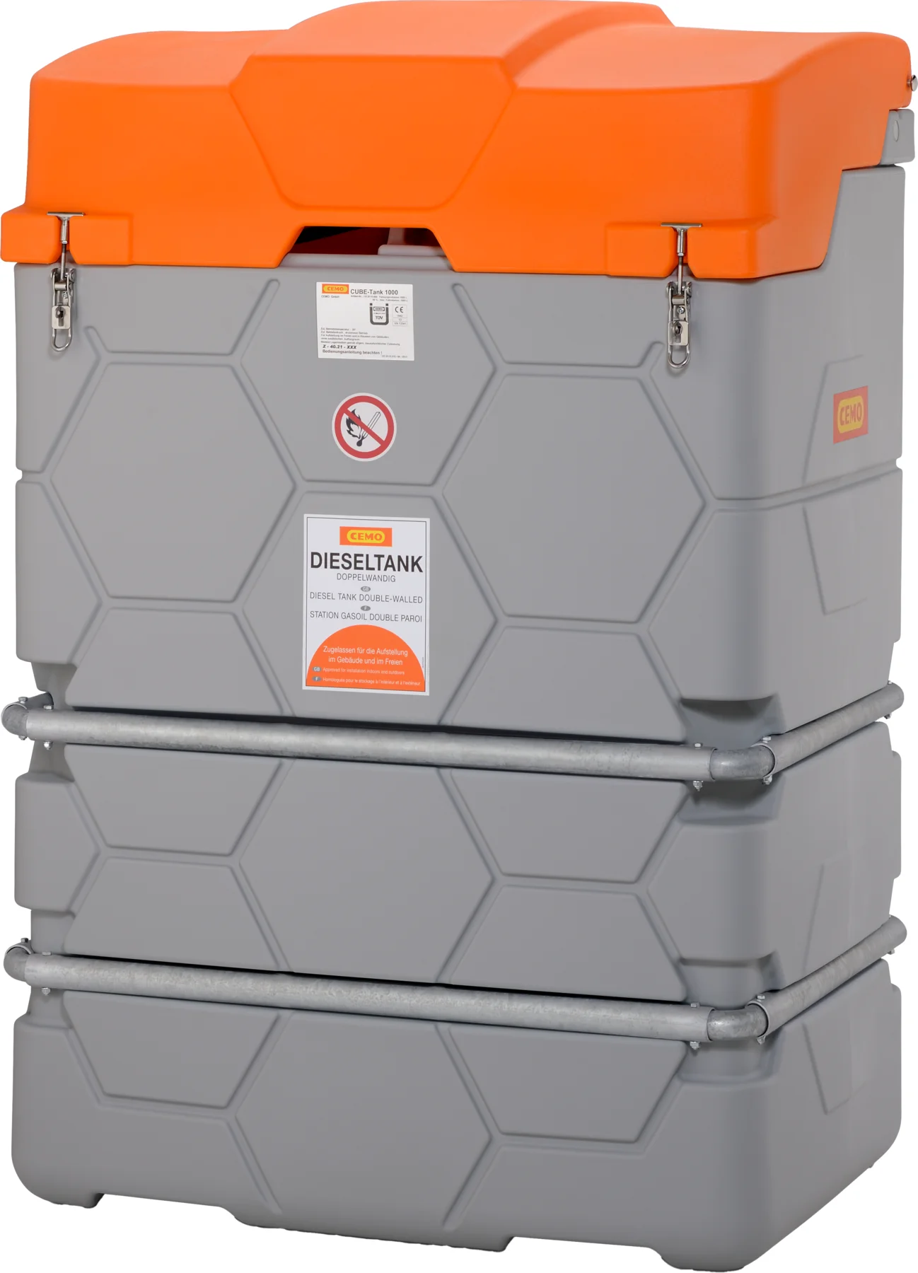 Dieseltank CUBE ab 1000 Liter Outdoor Basic Dieseltank CUBE ab 1000 Liter Outdoor Basic