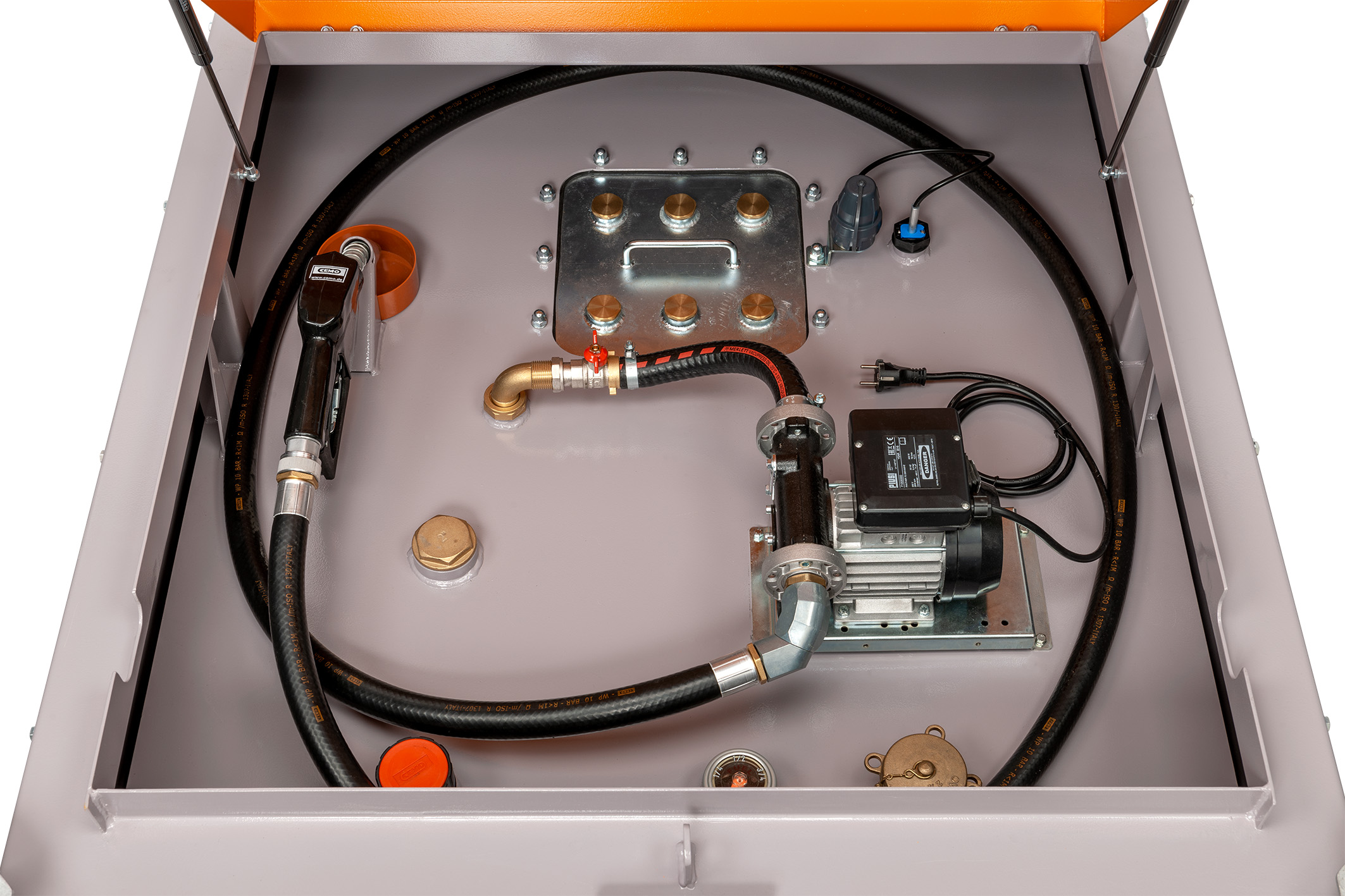 11371_DT_Mobil_Pro_ST_Innenansicht_2021-03 DT-Mobil PRO ST 980 Basic-Ausführung mit Elektropumpe Cematic 72 | 230 Volt