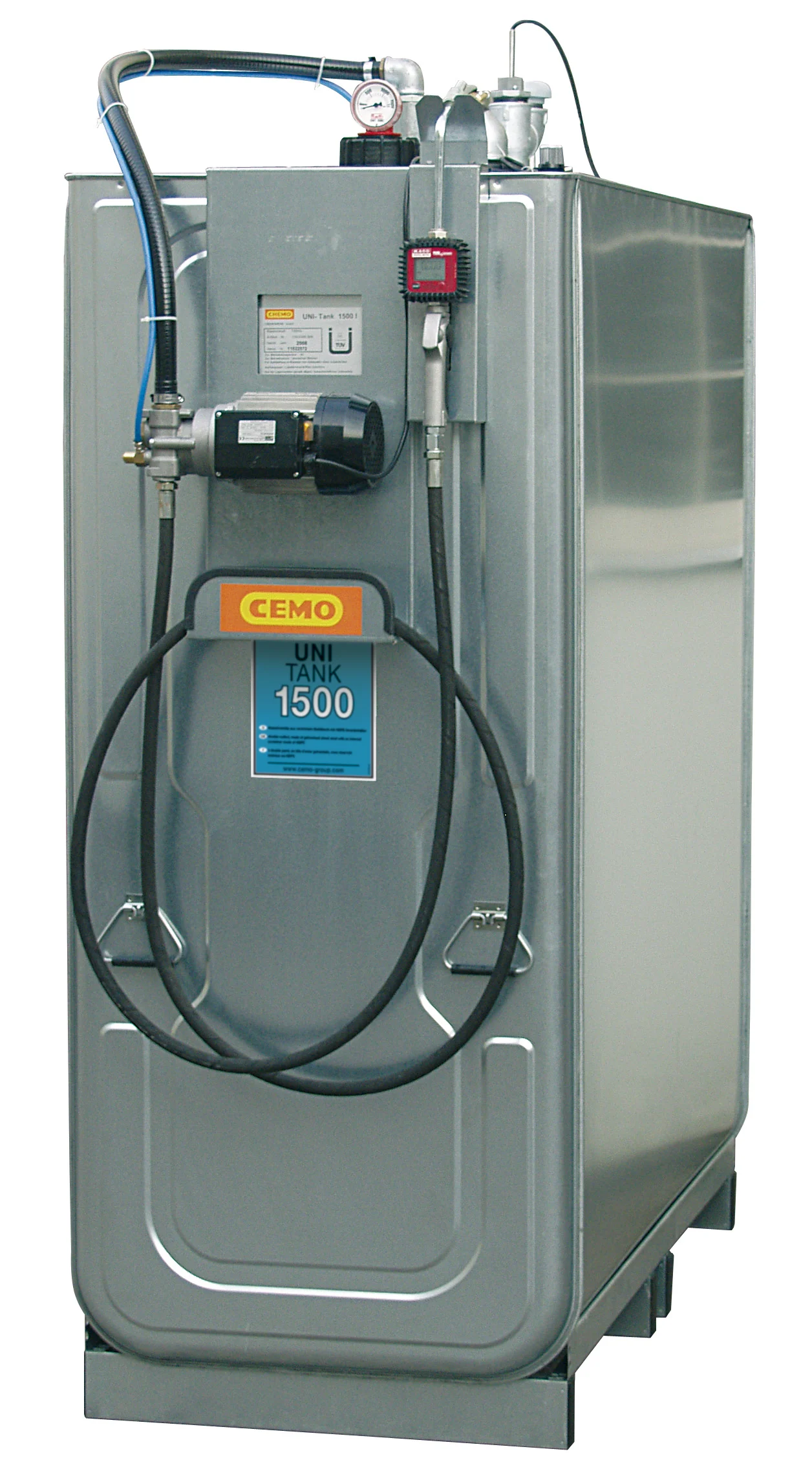 Kompaktanlage ECO für Schmierstoffe mit Elektropumpe