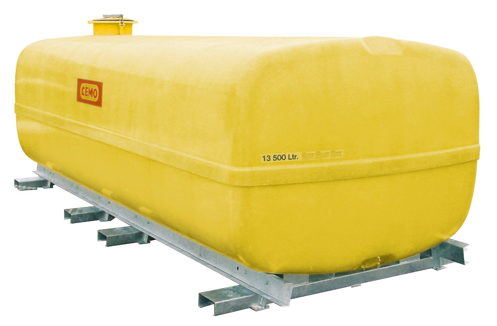Beispiel GFK-Fass kofferförmig 13.500 Liter