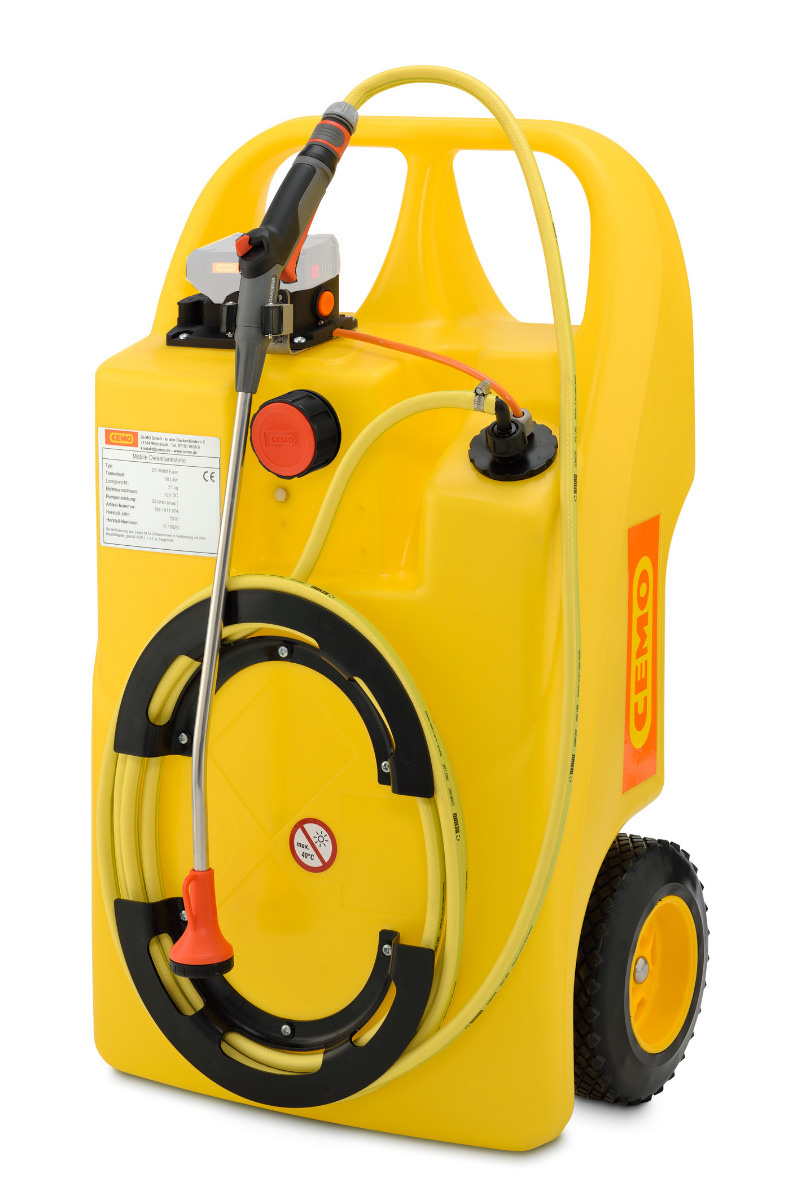 Aqua-Caddy 60 Liter mit CAS-System ohne Akku | Ladegerät Aqua-Caddy 60 Liter mit CAS-System ohne Akku | Ladegerät