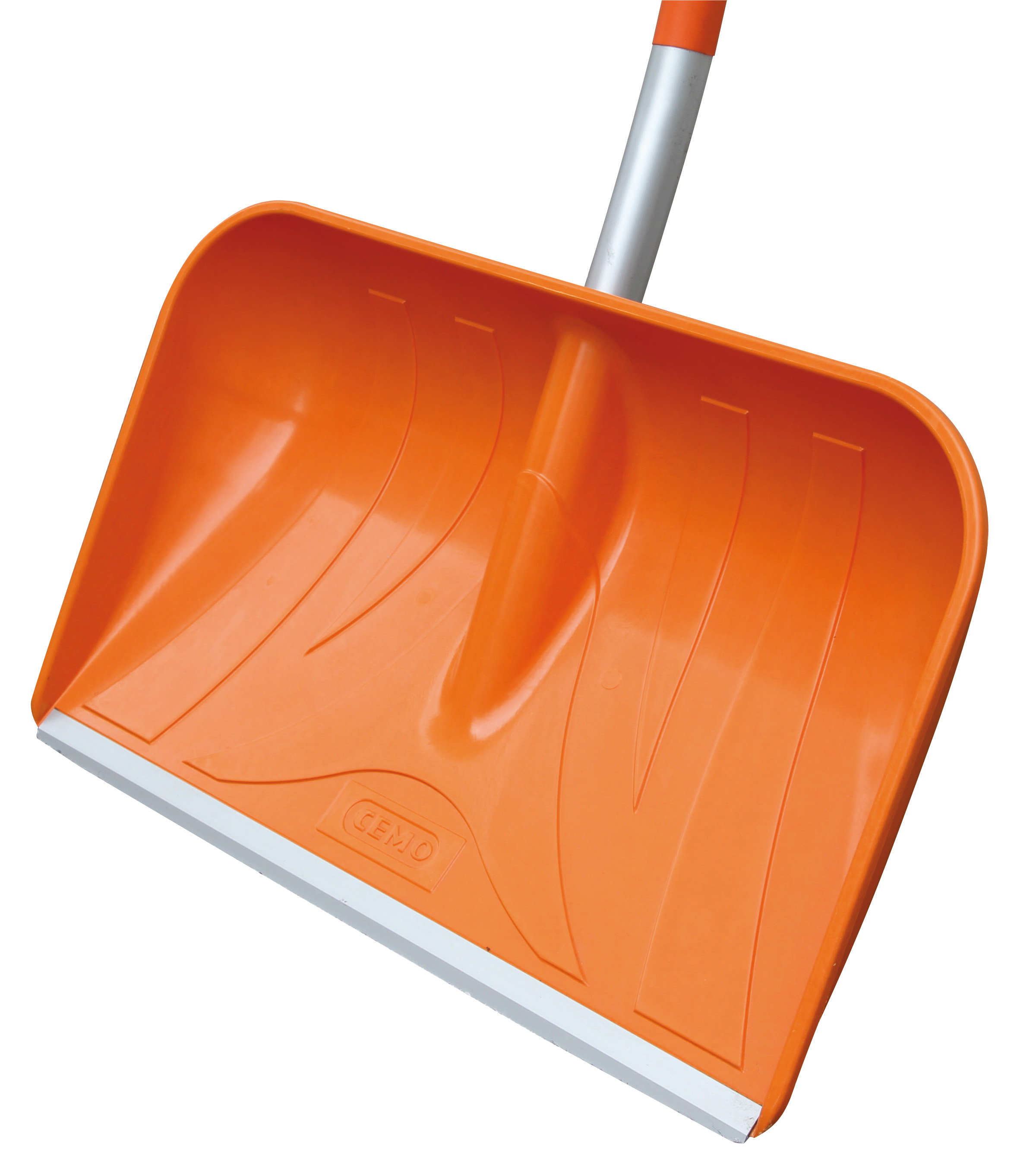 GFK-Schneeschaufel mit Aluleiste