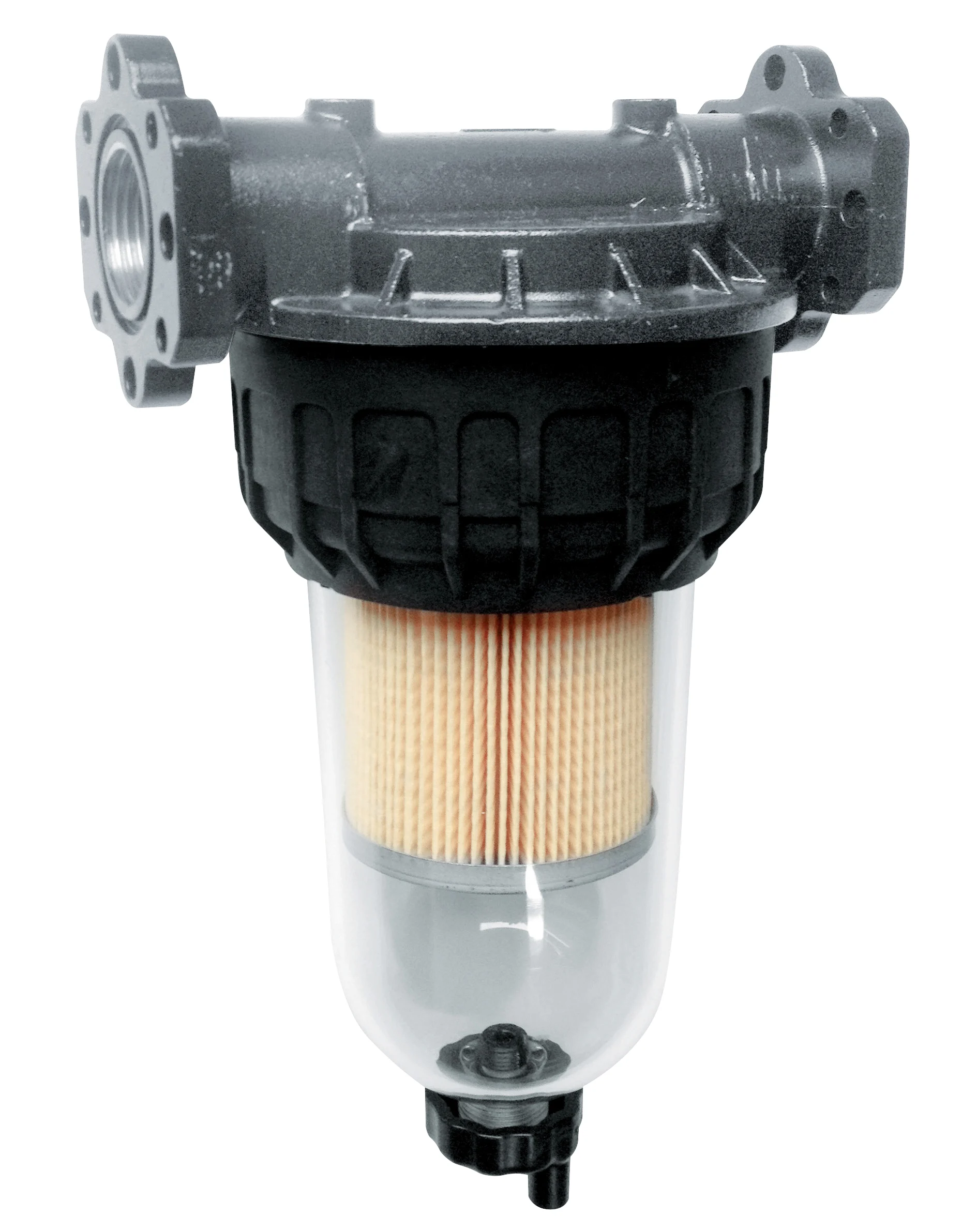 Klarsicht-Filter für Dieselpumpen mit Wasserabscheider Klarsicht-Filter für Dieselpumpen mit Wasserabscheider