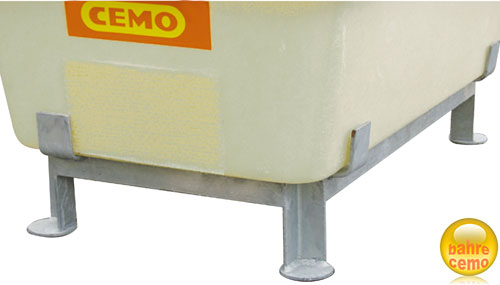 Cemo Stahlfuß-Gestell für Behälter und Wassertanks