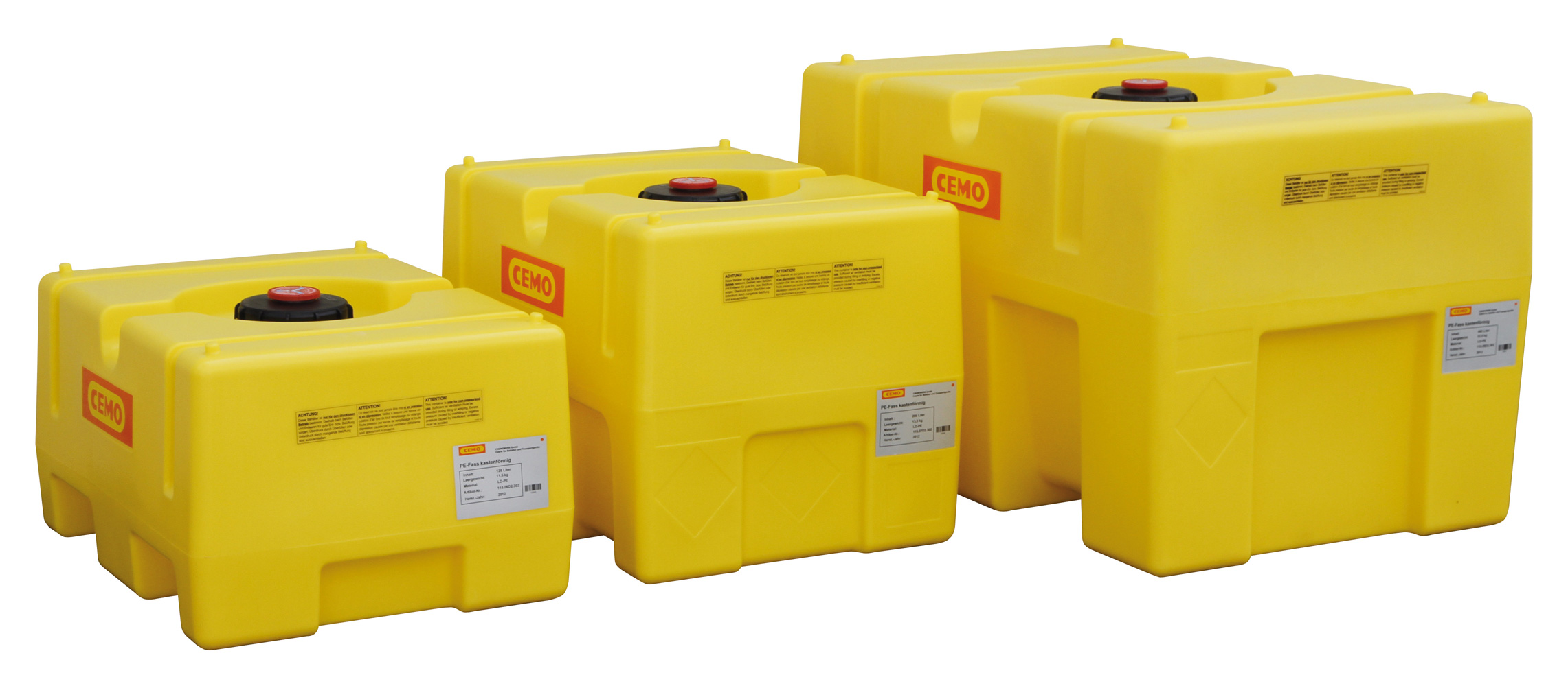 c267651a02c3145c507f0c69d892053f PE-Fässer kastenförmig Größenvariationen von 125 l bis 450 l