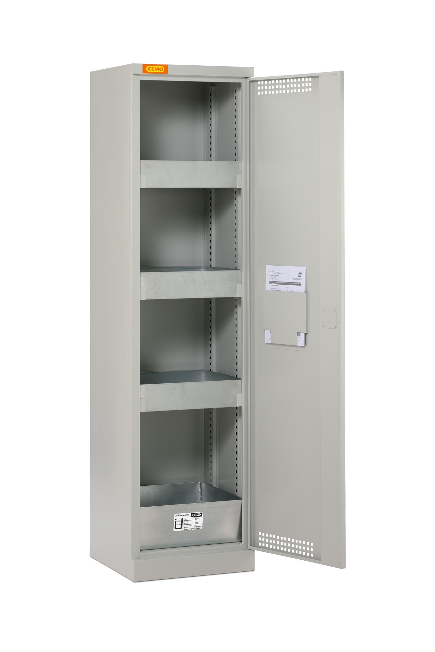 Umweltschrank 5-20 mit Bodenauffangwanne und 3 Wannenböden Umweltschrank 5-20 mit Bodenauffangwanne und 3 Wannenböden
