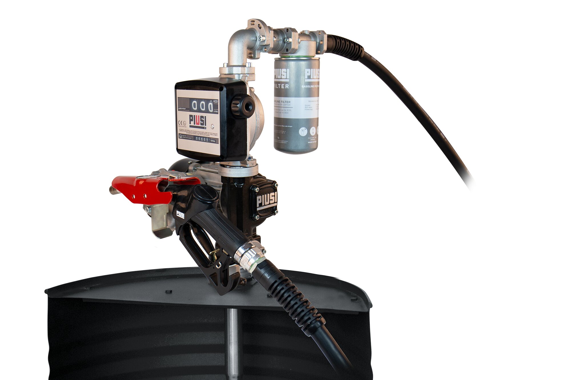 Treibstoffpumpe, Druckregler, Filter, Gasoline, Schlauchanschluss