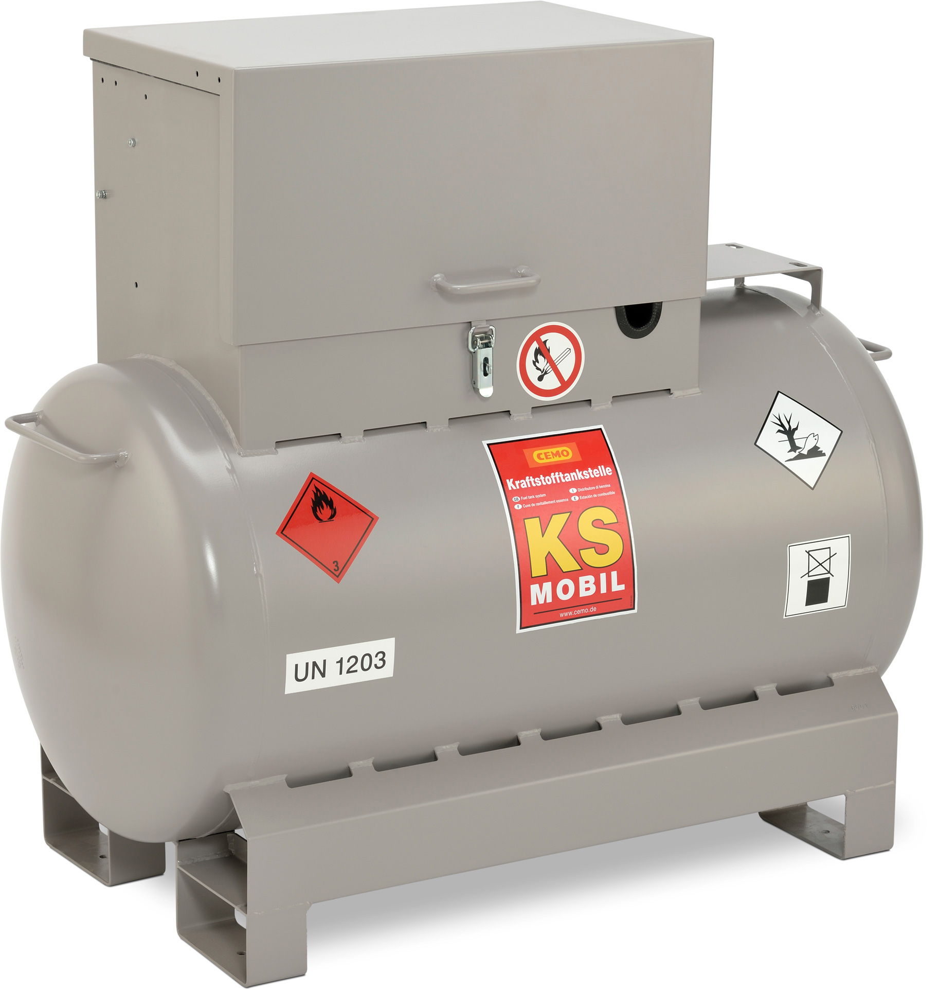 Benzintankanlage KS-Mobil 300 Liter mit Handpumpe