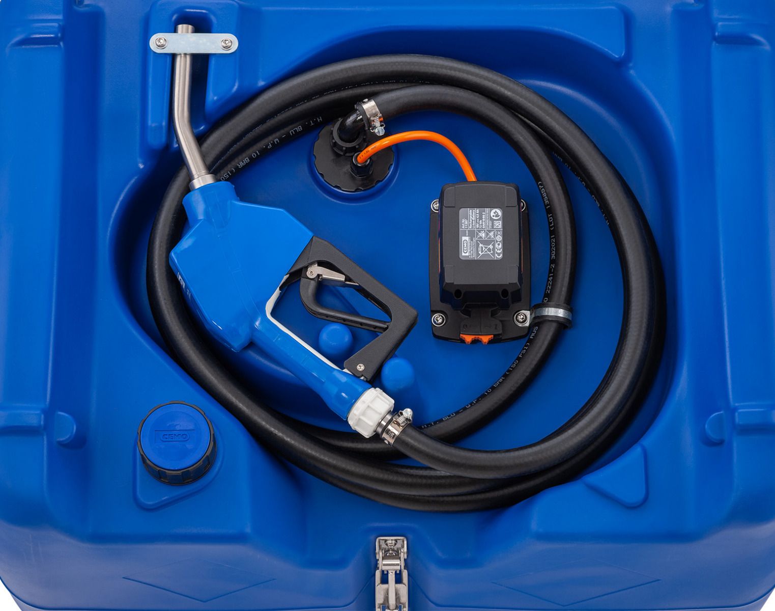 Blue-Mobil Easy 210 Liter | CAS-Akkusystem mit Akku und Ladegerät Blue-Mobil Easy 210 Liter | CAS-Akkusystem mit Akku und Ladegerät
