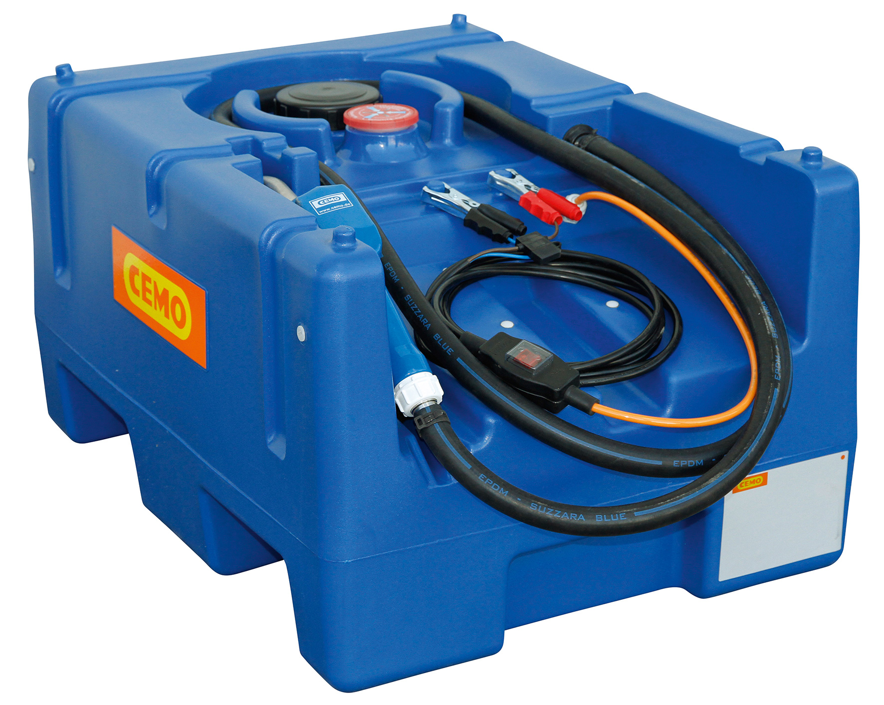 Beispiel Blue-Mobil Easy 125 Liter mit Elektropumpe CENTRI SP30