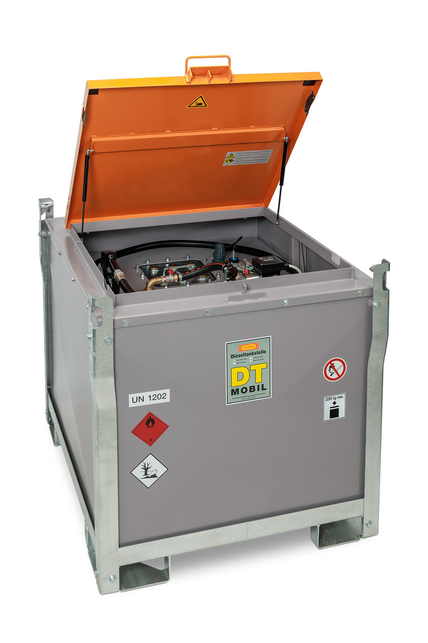 11370_DT_MOBIL_PRO_ST_offen_2021-03 DT-Mobil PRO ST 980 Basic-Ausführung mit Elektropumpe Cematic Duo 24|12 Volt