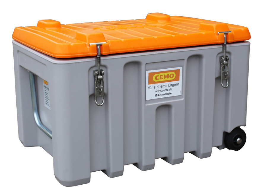 CEMbox-Trolley 150 Liter in grau von Cemo