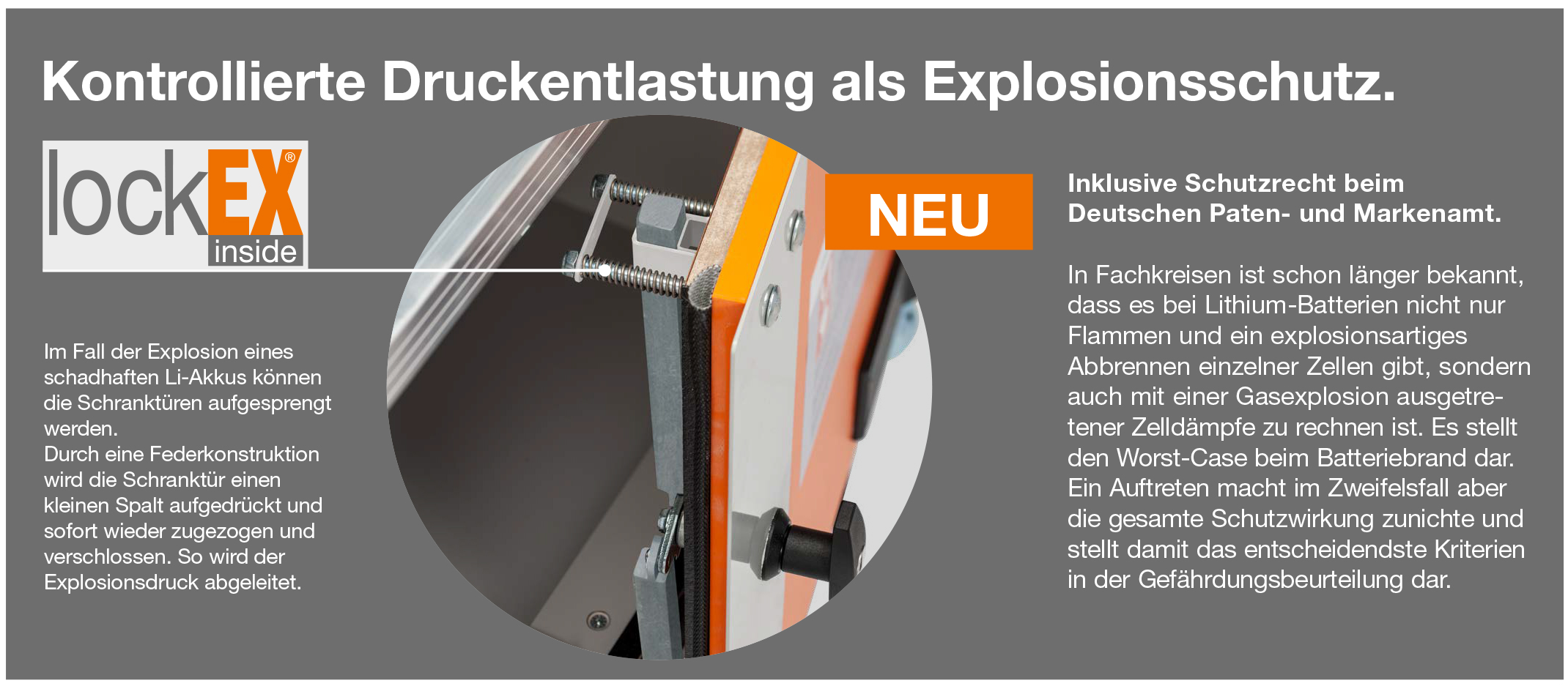 NEU LockEx-Verschlussmechanismus
